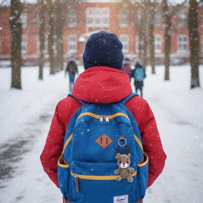 Handmade Reindeer Keychain, Fawn Keychain