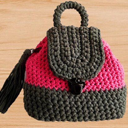 A Crochet  Backpack