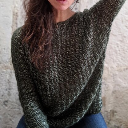Woven Palm Sweater