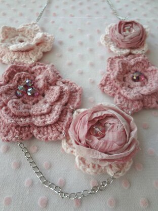 Joanna's Roses Necklace