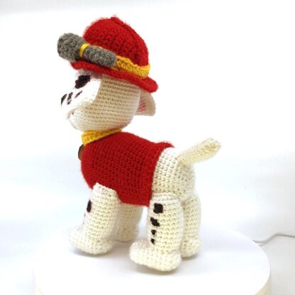 Paw Patrol Marshall crochet pattern