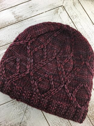 Argyle Love Hat