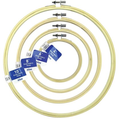 Janlynn Wood Embroidery Hoop 4in