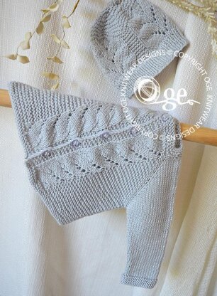 Aneby Cardigan and Hat - P263