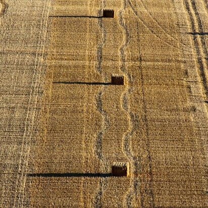 Australian Paddock mosaic square