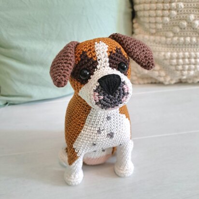 Boxer Plush Crochet Pattern