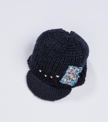 Women Cap in Bergere de France Alaska - 60445-01 - Downloadable PDF