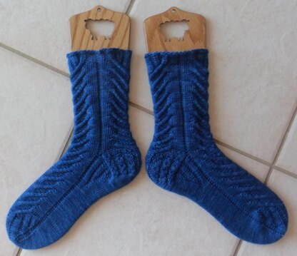 Snow Swept Socks