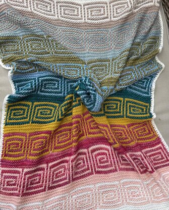 Piece by Piece Baby Blanket