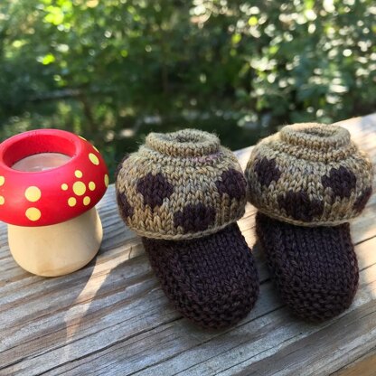 Mushroom Booties