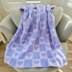 Checkered Hearts Blanket