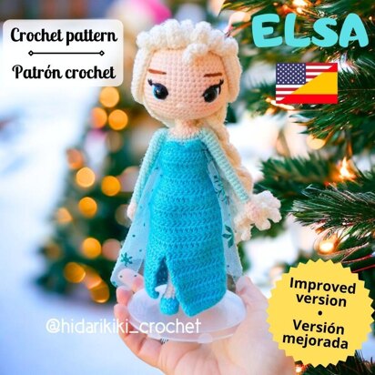 ELSA FROZEN princess Amigurumi