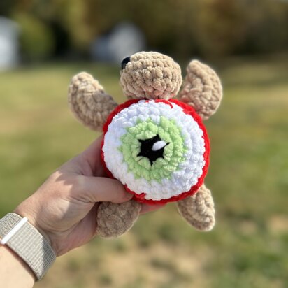 Eyeball Turtle Plush