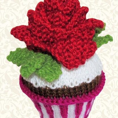 Rose in the Snow Cupcake