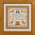 Historical Sampler Company Two by Two Birth Sampler Cross Stitch Kit - 23cm x 23cm