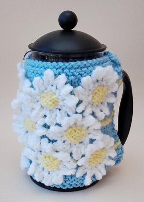 Daisy Chain Tea Cosy and Cafetiere Cosy