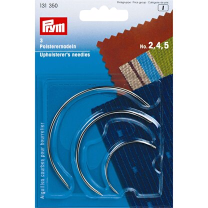 Prym Upholstery Needles curved Assorted