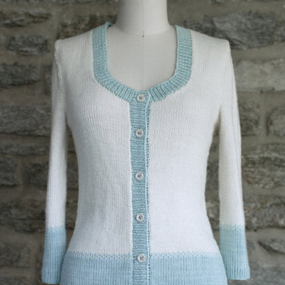 Tarta Sweater in Manos del Uruguay Silk Blend Semi-Solid - 2014C