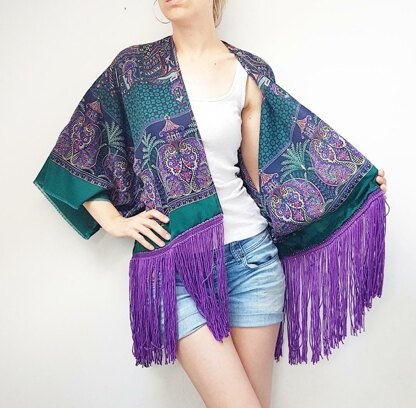 #crochethacking kimono style cover up