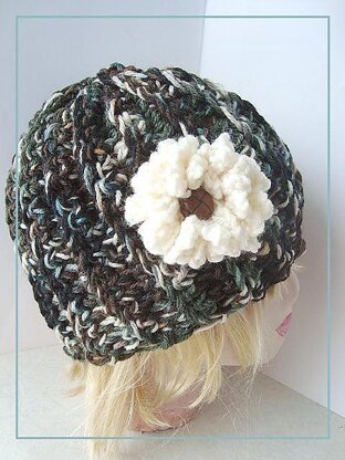 Button Band Hat and Cowl 