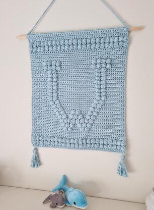 Letter W Wallhanging