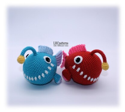 Anglerfish Crochet Pattern