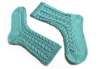 Gentle Waves socks