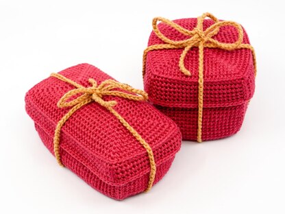 Reusable Gift Box Crochet Pattern