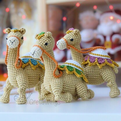 Crochet Camel Amigurumi Pattern (digital download)