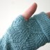 Cuffed ZigZag Fingerless Mitts