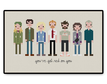 Shaun of the Dead - PDF Cross Stitch Pattern