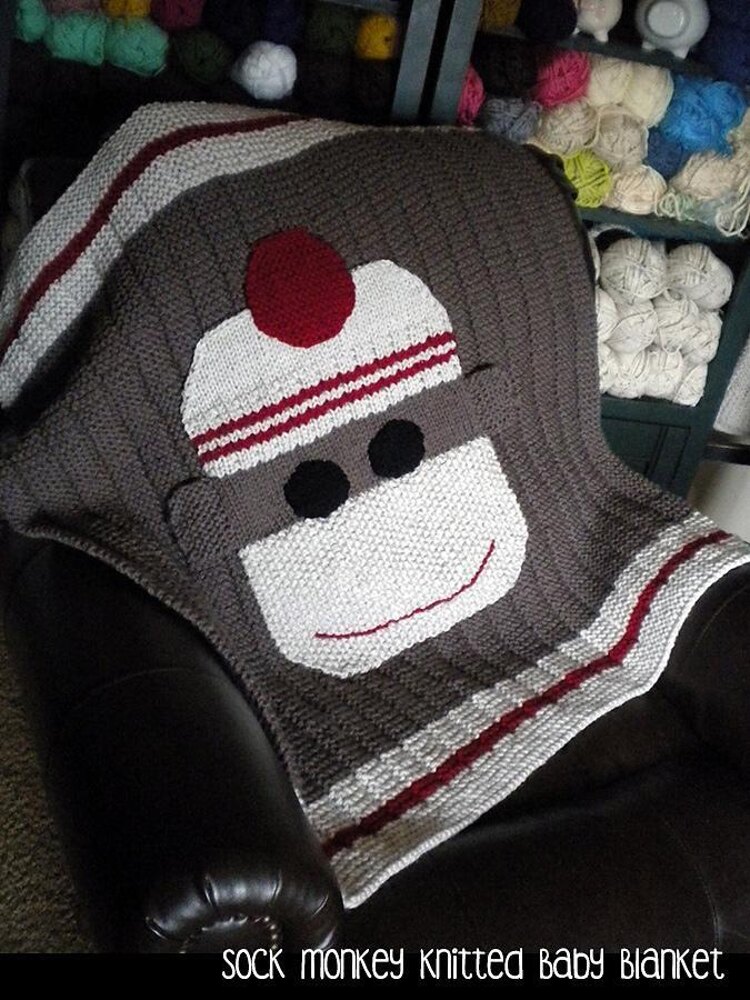 Sock monkey best sale blanket for adults