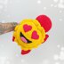 Emoji Love Turtle