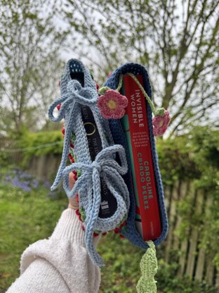 Cherry Book Sleeve Pouch