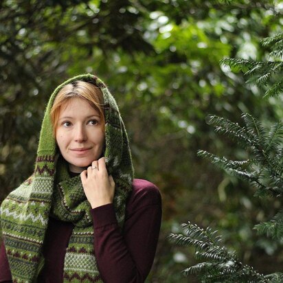 Green Forest Scarf