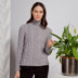 Vandra Jumper - Sweater Knitting Pattern for Women in MillaMia Naturally Soft Aran