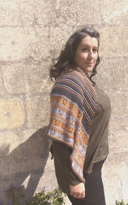 Doppler Effect Shawl