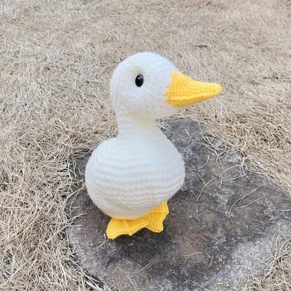 Happy Duck amigurumi