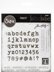 Sizzix Thinlits Dies By Tim Holtz - Alphanumeric Tiny Type Lower