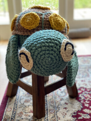 Lovely (Happy) Crochet Turtle