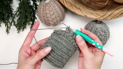 Autumn Wheat Bauble Ornament