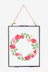 Rose Wreath in DMC - PAT0718 -  Downloadable PDF