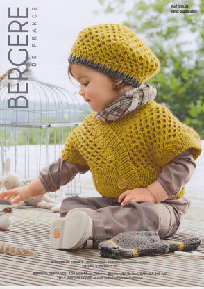 Gilet, Beret and Mittens in Bergere de France Magic+ - 33601