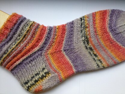 Knit, Purl and a Little Slip 4 ply Socks