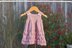 Pinafore Sundress Knitting Pattern (42) with Bobble Flowers to fit Baby/Child