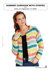 Summer Cardigan with Stripes in BC Garn Alba - 2394BC - Downloadable PDF