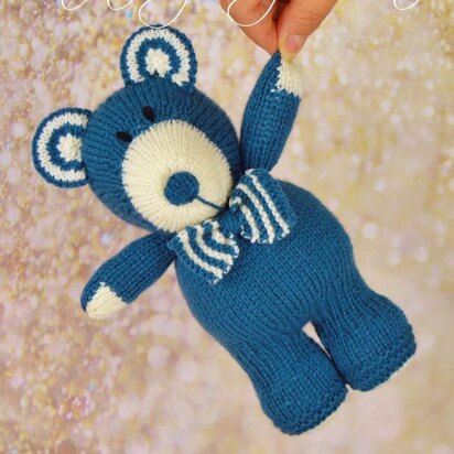 River the Bear - knitting pattern