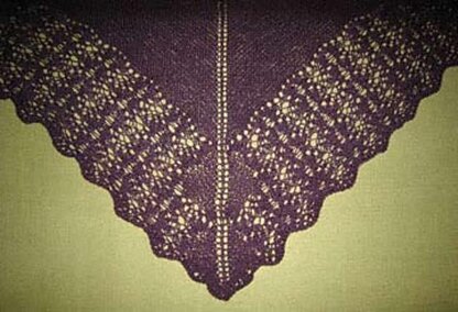 Simple Lace Shawl