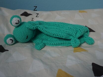 Cuddle Cloth Frog Quaki!