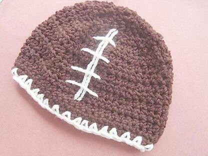 399 FOOTBALL BEANIE, all sizes up to adult